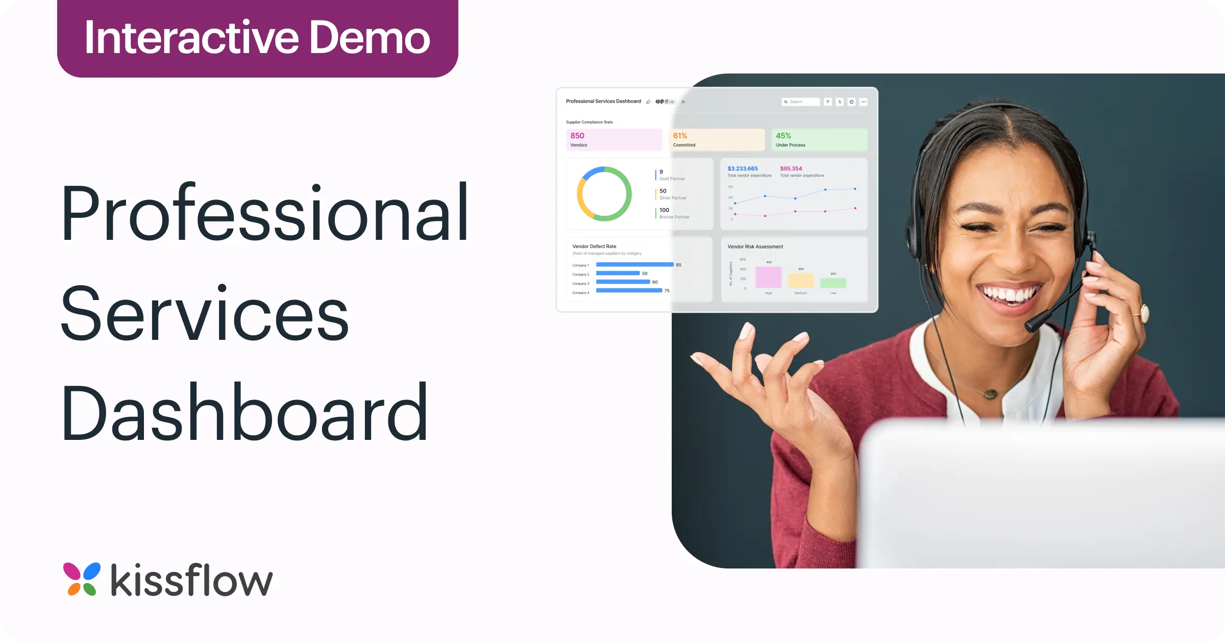 Kissflow Professional Services Dashboard app